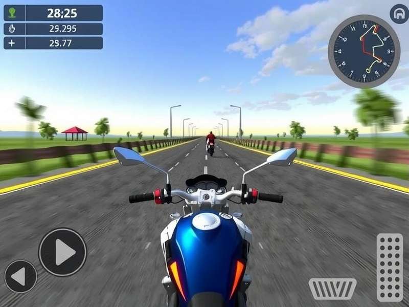 Namaste Bike Racer Customization Screen