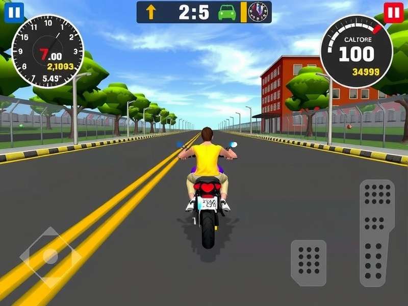 Namaste Bike Racer Game Screenshot